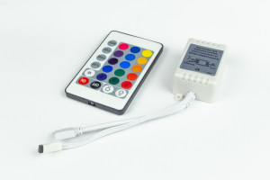 Controller IR per striscia LED RGB con telecomando