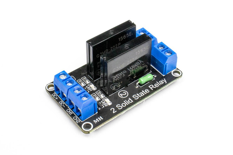 Modulo relè a stato solido SSR 5V a 2 canali