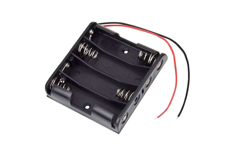 Portabatterie 4 x AA (6 V)