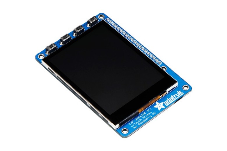 Display PiTFT Plus 2.8” Touchscreen HAT Display PiTFT Plus 2.8” Touchscreen HAT