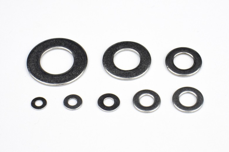 Set assortito di rondelle in acciaio inossidabile (40 pezzi)