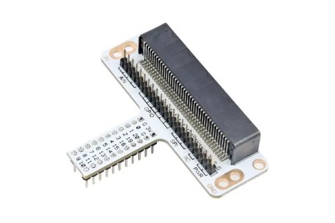 Immagine: Adattatore micro:bit per breadboard