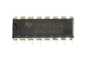 8-bit shift register SN74HC595N