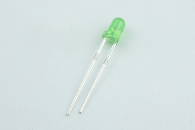 LED verde 3mm