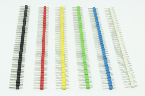 Immagine: Connettore strip line maschio 1x40 pin